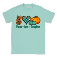Seafoam peace love pumpkins Classic Tee - Jasminsmagicworld