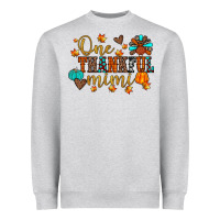 Heather Grey one thankful mimi Heavyweight Sweatshirt - JahusDesignShop