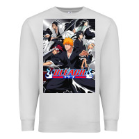 Dove Grey Bleachs Anime Premium Sweatshirt - linhVisuals