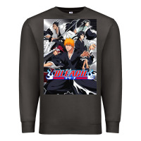 Smoke Bleachs Anime Premium Sweatshirt - linhVisuals