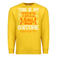 Lemon halloween mom shirts funny this is my tired mom costume t shirt Premium Sweatshirt - linhVisuals