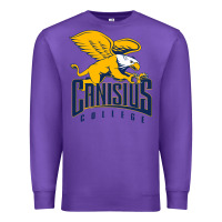 Purple canisius golden griffins Premium Sweatshirt - linhVisuals