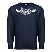 Navy dethklok Premium Sweatshirt - linhVisuals