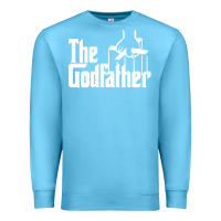 Ocean Blue godfather Premium Sweatshirt - linhVisuals