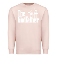 Pale Pink godfather Premium Sweatshirt - linhVisuals