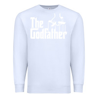 White godfather Premium Sweatshirt - linhVisuals