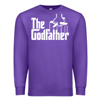 Purple godfather Premium Sweatshirt - linhVisuals