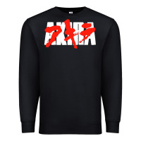 Black black akira Premium Sweatshirt - linhVisuals