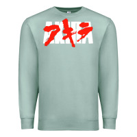 Seafoam black akira Premium Sweatshirt - linhVisuals