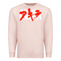 Pale Pink black akira Premium Sweatshirt - linhVisuals