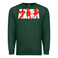 Sports Green black akira Premium Sweatshirt - linhVisuals