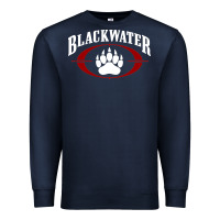 Navy blackwater Premium Sweatshirt - linhVisuals