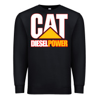 Black cat diesel power Premium Sweatshirt - linhVisuals