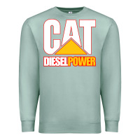 Seafoam cat diesel power Premium Sweatshirt - linhVisuals