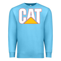 Ocean Blue cat Premium Sweatshirt - linhVisuals