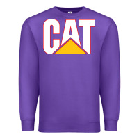 Purple cat Premium Sweatshirt - linhVisuals