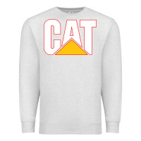 Oatmeal Heather cat Premium Sweatshirt - linhVisuals
