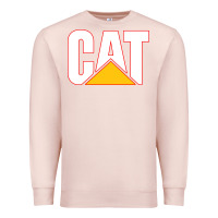 Pale Pink cat Premium Sweatshirt - linhVisuals