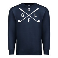 Navy Golf Club 001 Premium Sweatshirt - linhVisuals