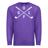 Purple Golf Club 001 Premium Sweatshirt - linhVisuals