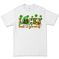 White Lucky and i gnome it St. Patrick's Day Premium Tee - CowGirlArtShop