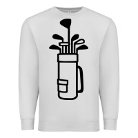 Dove Grey Golf Club 003 Premium Sweatshirt - linhVisuals