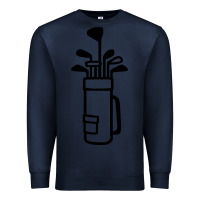 Navy Golf Club 003 Premium Sweatshirt - linhVisuals