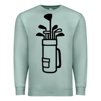 Seafoam Golf Club 003 Premium Sweatshirt - linhVisuals