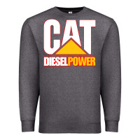 Charcoal Heather cat diesel power Premium Sweatshirt - linhVisuals
