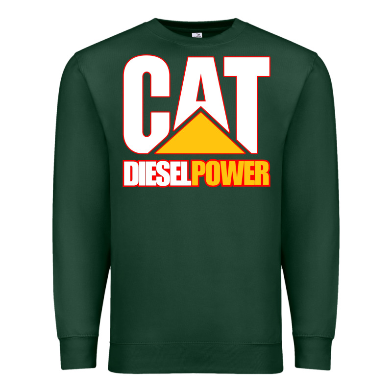 Cat Diesel Power Premium Sweatshirt by linhVisuals | Teevron
