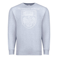 Heather Grey chicago Premium Sweatshirt - linhVisuals