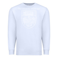 White chicago Premium Sweatshirt - linhVisuals