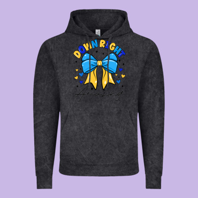 Down Right Amazing Vintage Hoodie Designed By Cowhidedigitalart
