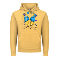 Vintage Mustard Down Right Amazing Vintage Hoodie - CowhideDigitalArt