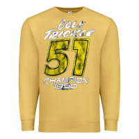 Antique Gold cole trickle Premium Sweatshirt - linhVisuals