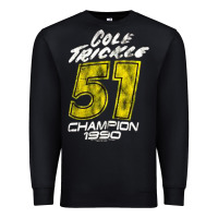Black cole trickle Premium Sweatshirt - linhVisuals