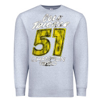 Heather Grey cole trickle Premium Sweatshirt - linhVisuals