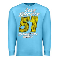 Ocean Blue cole trickle Premium Sweatshirt - linhVisuals