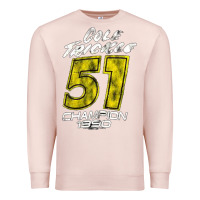 Pale Pink cole trickle Premium Sweatshirt - linhVisuals