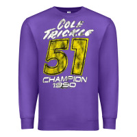 Purple cole trickle Premium Sweatshirt - linhVisuals