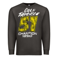 Smoke cole trickle Premium Sweatshirt - linhVisuals
