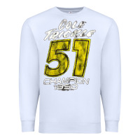 White cole trickle Premium Sweatshirt - linhVisuals