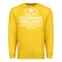 Lemon if i'm not on the government watchlist Premium Sweatshirt - linhVisuals
