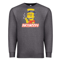 Charcoal Heather backwoods tshirt Premium Sweatshirt - linhVisuals