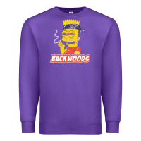 Purple backwoods tshirt Premium Sweatshirt - linhVisuals