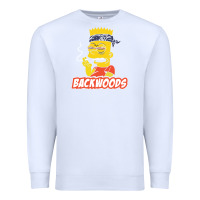 White backwoods tshirt Premium Sweatshirt - linhVisuals