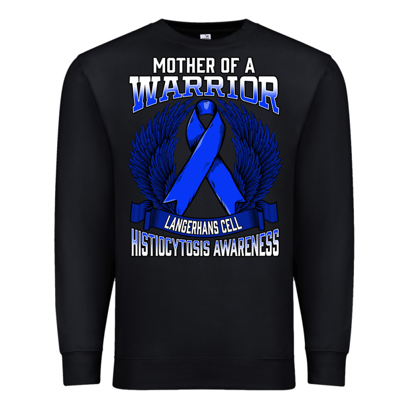 Langerhans Cell Histiocytosis Awareness Mother Support Ribbo Sweatshir Premium Sweatshirt by linhVisuals | Teevron