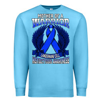 Ocean Blue langerhans cell histiocytosis awareness mother support ribbo sweatshir Premium Sweatshirt - linhVisuals