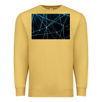 Antique Gold network background Premium Sweatshirt - linhVisuals