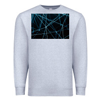 Heather Grey network background Premium Sweatshirt - linhVisuals